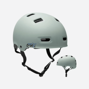 Casque vert Morbitrotti pour vélos et trottinettes électriques